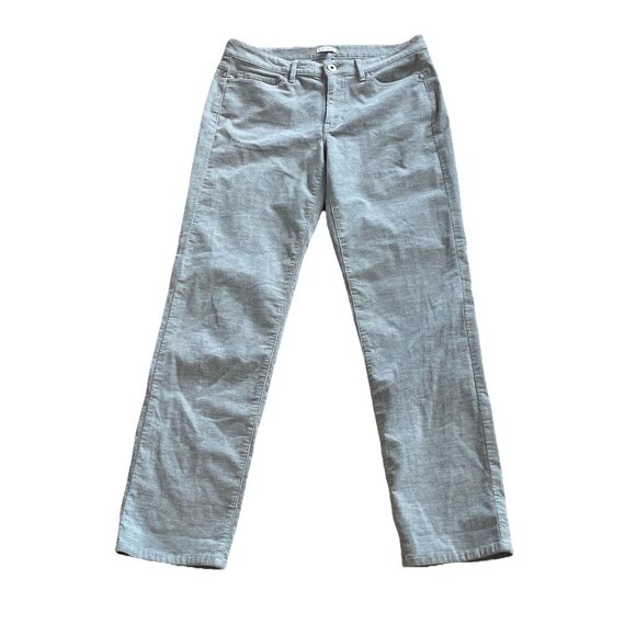 J. Jill Pants - J.Jill Gray corduroy Pants Stretch Size 8